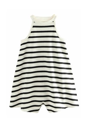 Next REGULAR FIT - PALM PRINT PLAY - Kombinezonas - white black stripe