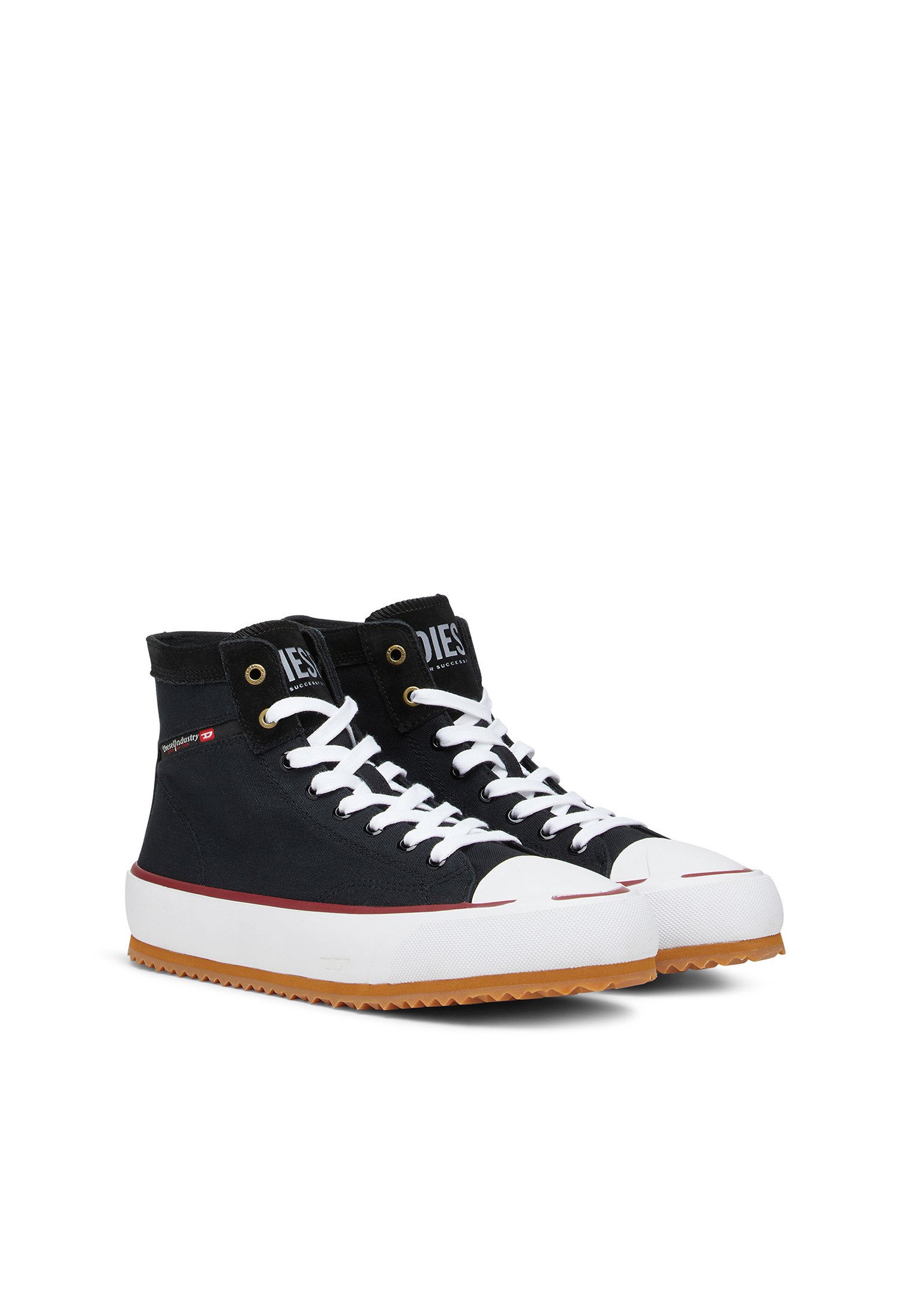 Diesel Sneakers hoog - black/zwart - Zalando.be