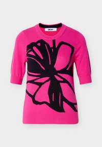 Unselected, hot pink/black