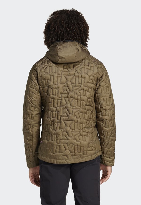 Winter jacket - olive strata2
