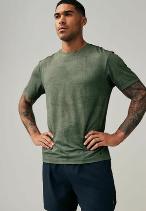 Next ACTIVE TIE DYE - T-shirts print - green