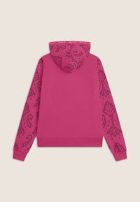 Freddy Felpa con cappuccio - beetrootpurple aop ikatfuchsia