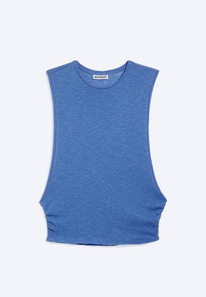Weekday, SLEEZE TANK - Débardeur - blue