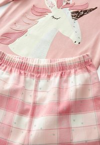 Next CHECK SET - Yöasusetti - pink unicorn