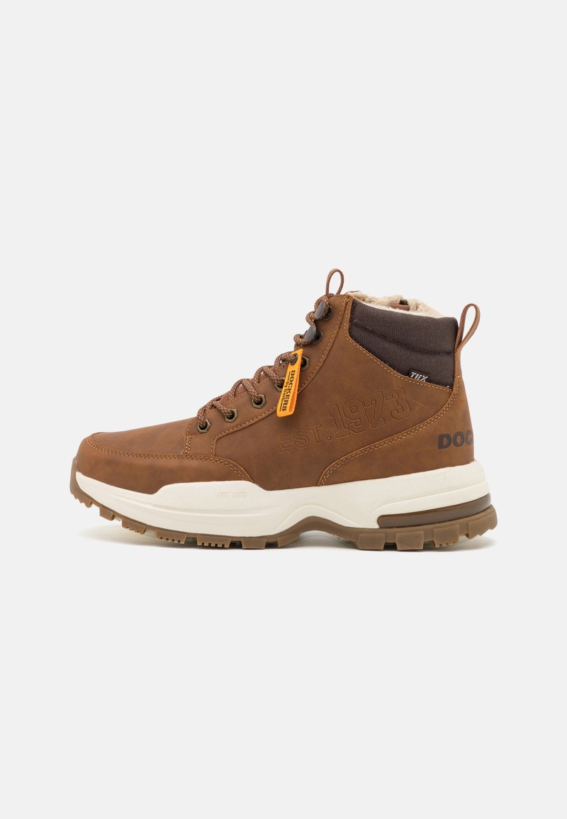 Dockers by Gerli Bottes de neige - cognac