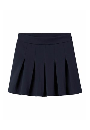 Trapecinis sijonas - navy blazer