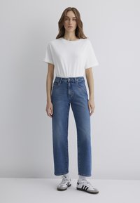 Mavi - LEILA - Straight leg jeans - dark brushed 90's Thumbnail Image 1