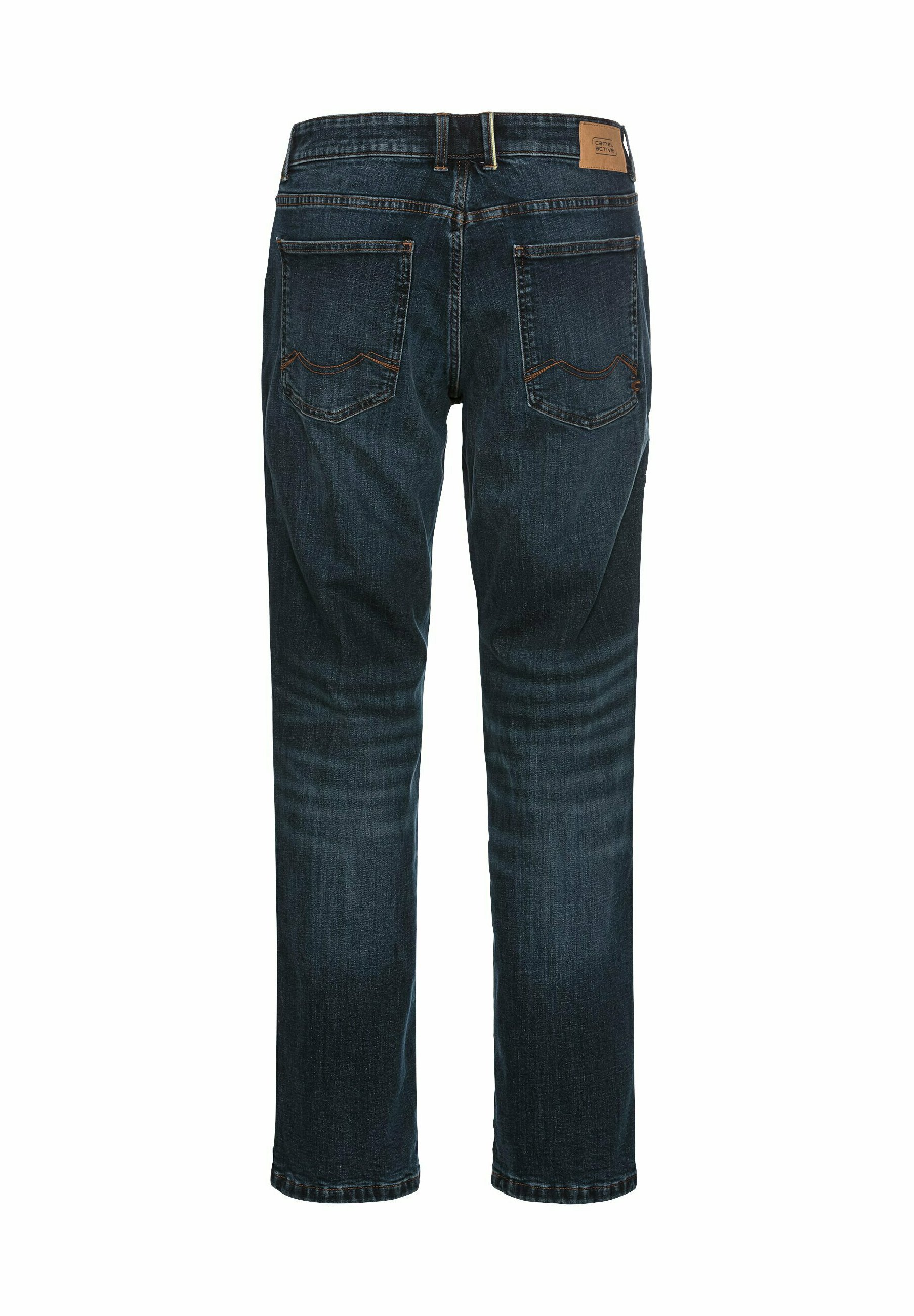 Camel Active Damen Jeans – Straight Fit, 5-Pocket, Stretch-Baumwolle, Indigo