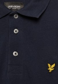 Lyle & Scott HEAVYWEIGHT SOFT TOUCH FINISH - Poloshirt - navy blazer