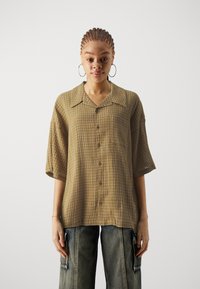 BDG Urban Outfitters MINI CHECK UNISEX - Cămașă - camel
