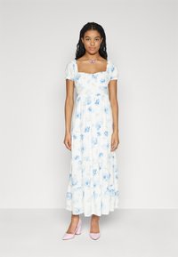 Hollister Co. RUCHED BUST MAXI  - Maxi �šaty - river
