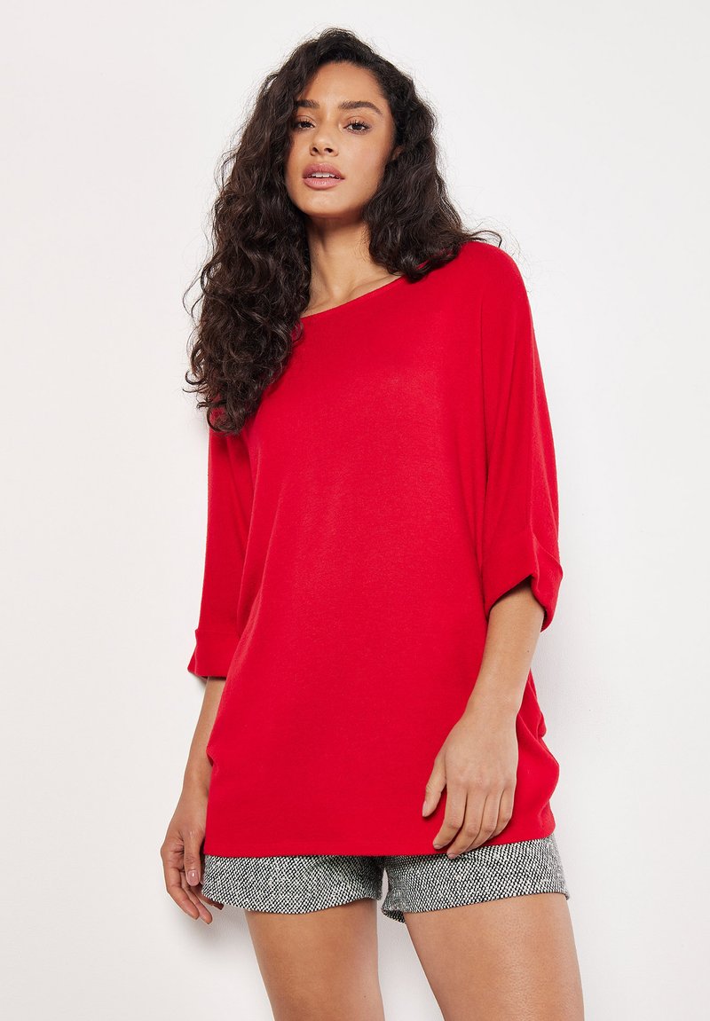 Apricot BATWING - Strickpullover - red