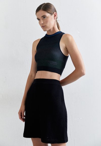 Missoni Sport Μπλούζα - black/green/blue
