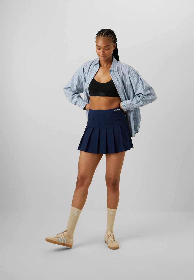 adidas Originals Plooirok donkerblauw