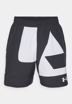 Under Armour ZONE SHORT  - Športne kratke hlače - black/white
