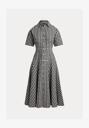 Polo Ralph Lauren DRESS - Srajčna obleka - black/white