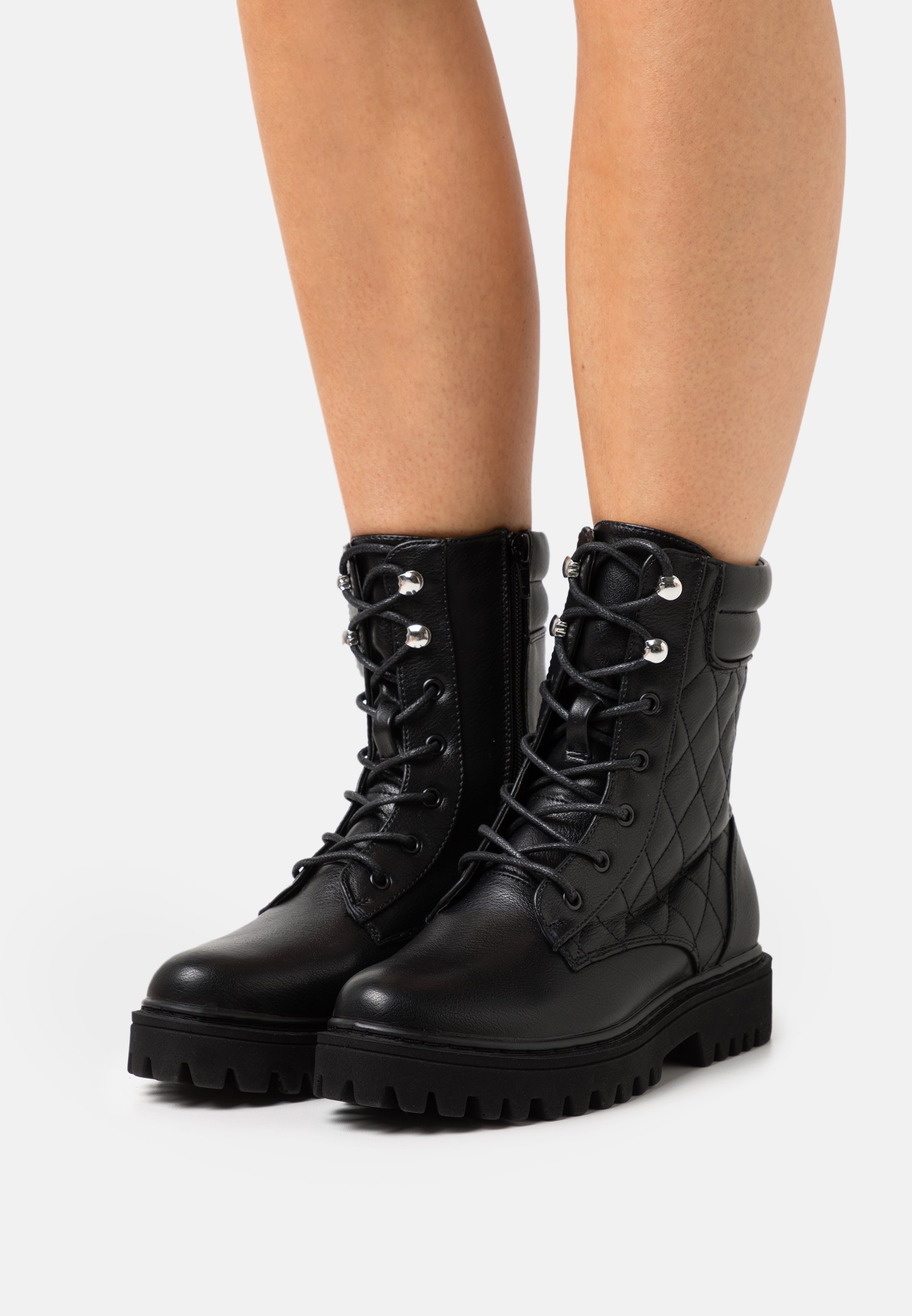Even\u0026Odd Wide Fit Lace-up ankle boots 