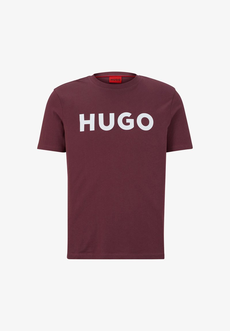 HUGO DULIVIO - Tričko s potlačou - dark pink