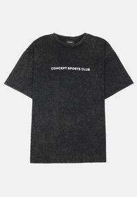 UNISEX - Printtipaita - acid wash black