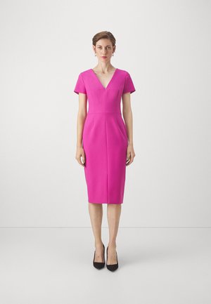 KALAMARA - Shift dress - dark pink