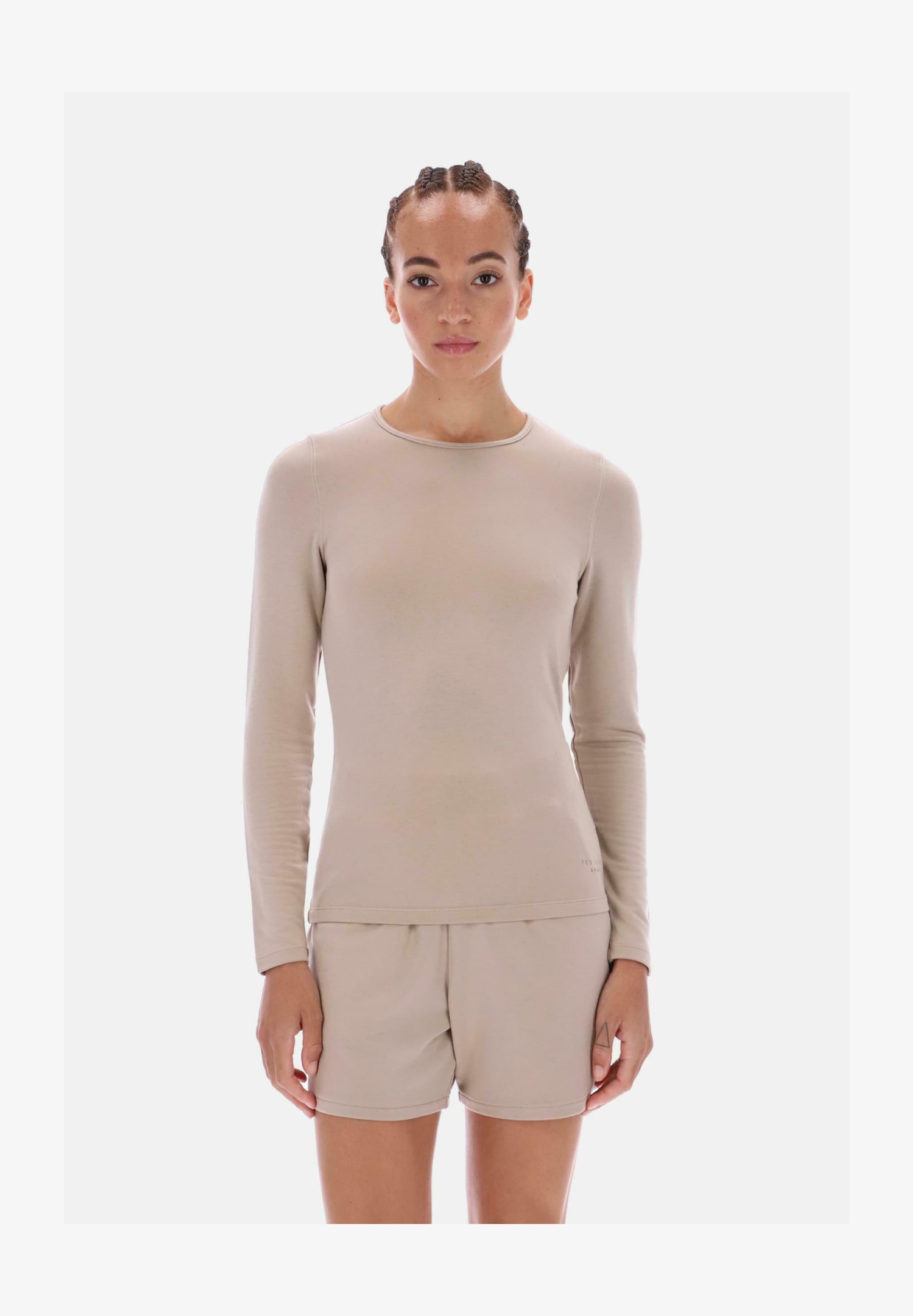 Bestisun Maglia Da Allenamento Donna A Maniche Lunghe Con Schiena Scoperta E Torsione - Top Per Yoga E Fitness, Morbido E Traspirante