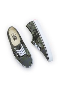 Vans AUTHENTIC UNISEX - Sneakers basse - green/multi