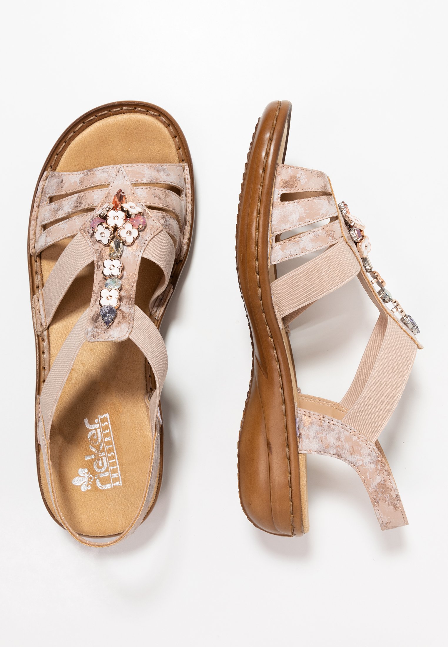 Rieker Sandalen - rosa/roze - Zalando.be