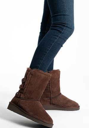 BINGER - Bottes de neige - brown