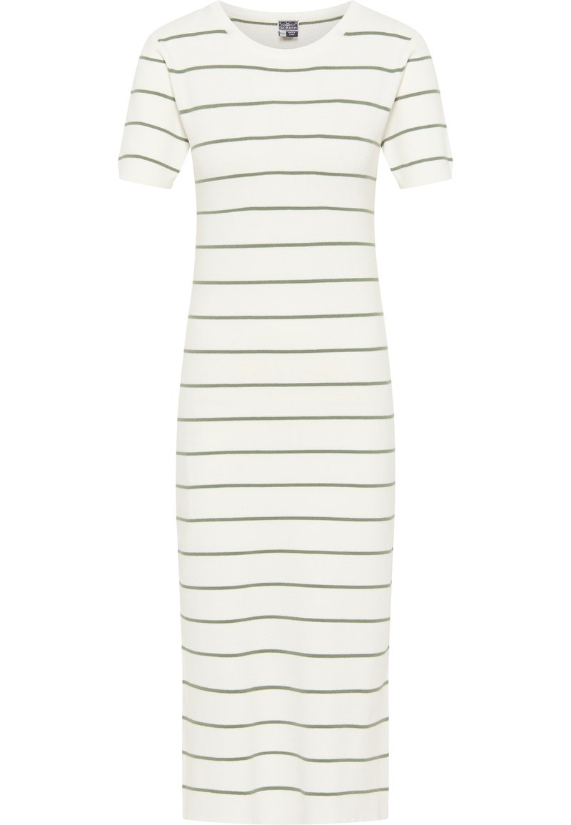 dreimaster Gebreide jurk crème dreimaster Gebreide jurk crème