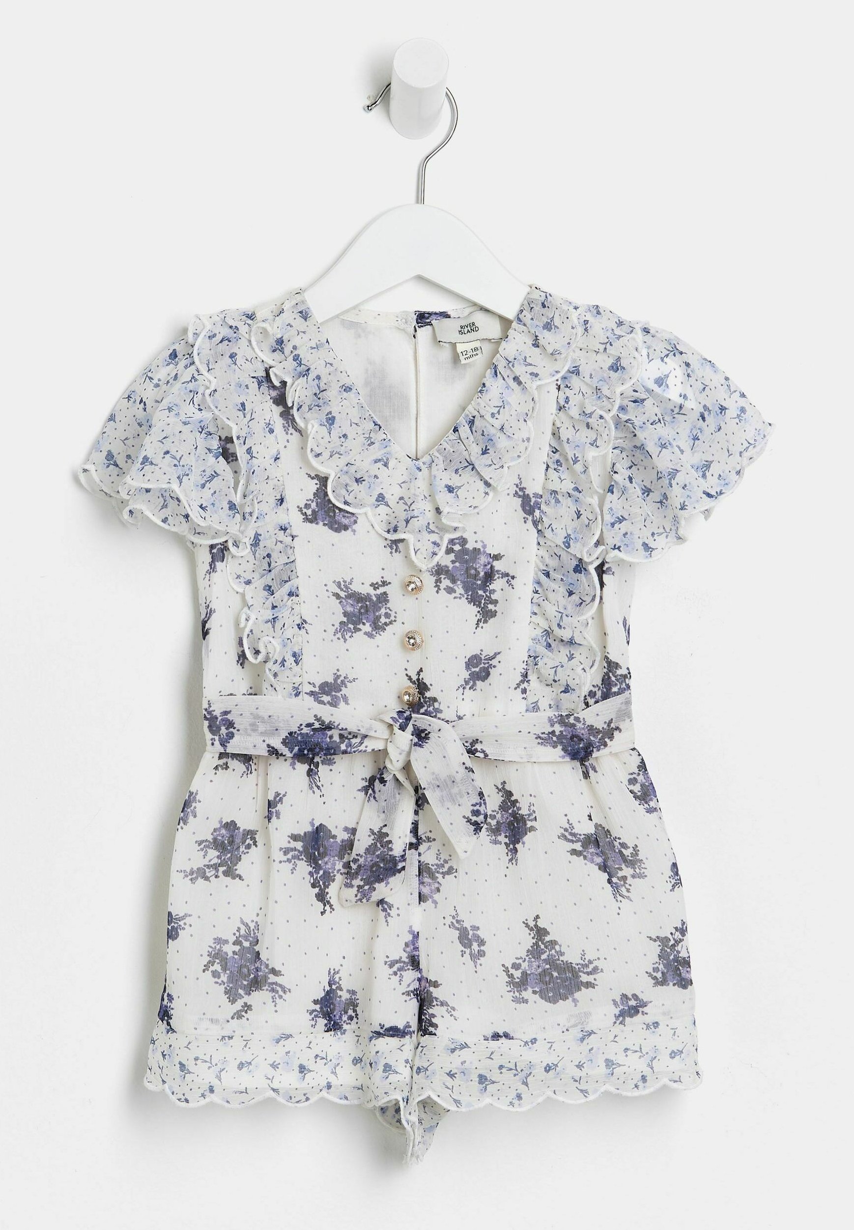 River Island Tuta jumpsuit - white/bianco - Zalando.it