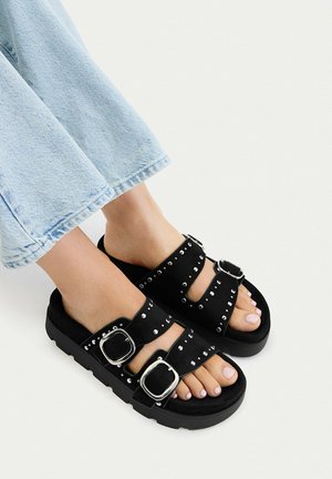 DeeZee, DEEZEE WOMEN'S FLIP-FLOPS BLACK - Pantolette flach - black