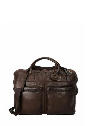 BALTHAZAR AKTENTASCHE LEDER 42 CM LAPTOPFACH - Funda para portátil - chocolate brown