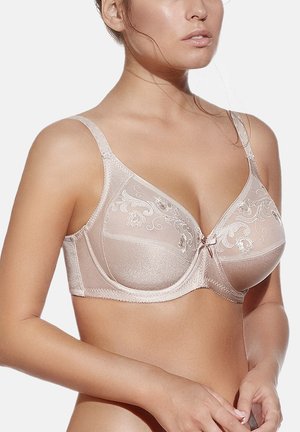 Creaciones Selene ANGELA - Sujetador con aros - tierra