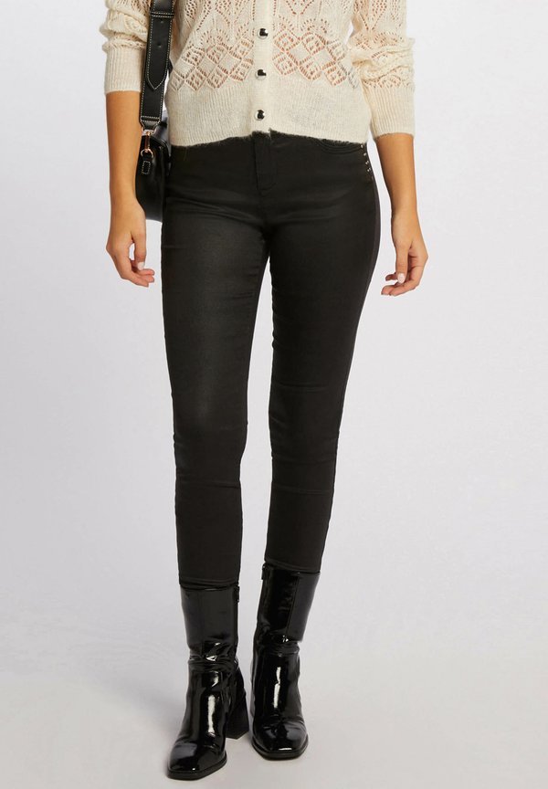 WET EFFECT - Jeans Skinny Fit - noir