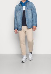 Jack & Jones Felpa con cappuccio - blue