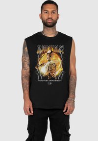 MJ Gonzales SLEEVELESS TEE - Viršus - black