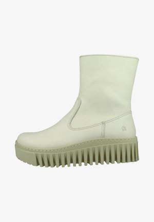 *Art ELEGANTE  BRIGHTON GRASS WAXED  - Bottines à plateau - cream