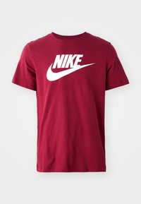 TEE ICON FUTURA  - T-shirt con stampa - team red