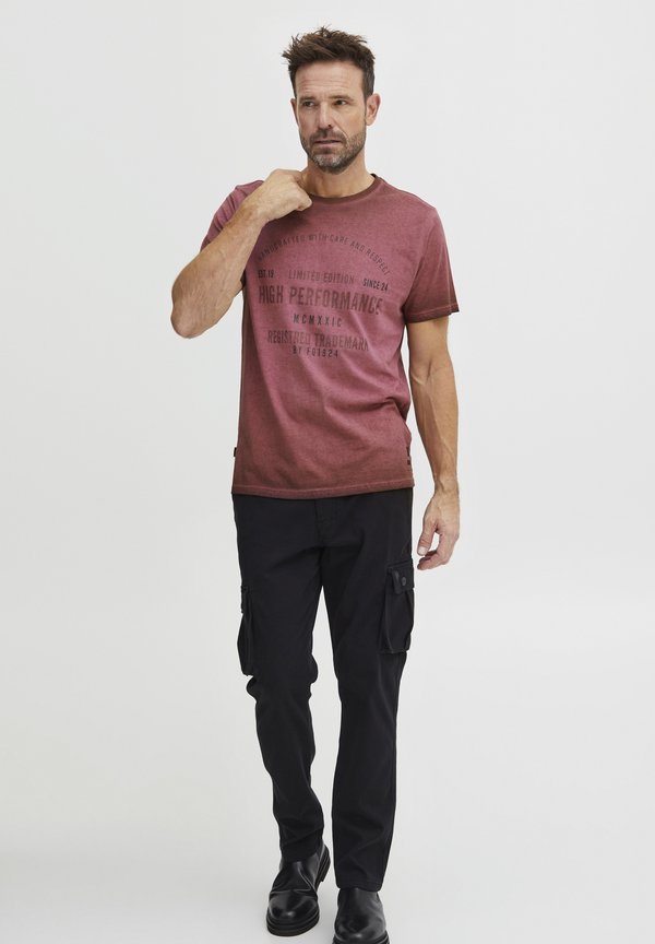 FQEMIL - Print T-shirt - tawny port2