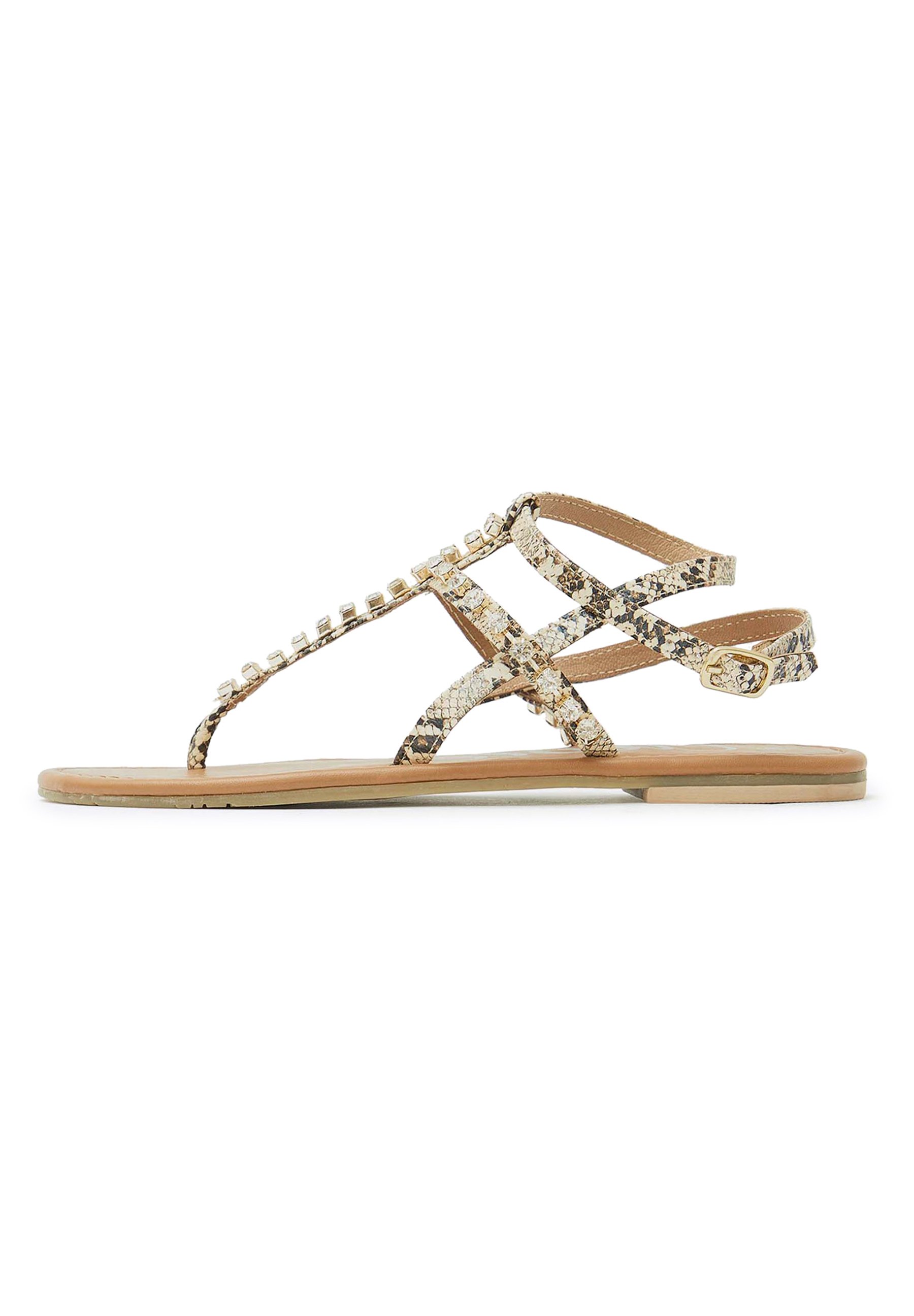 CUPLÉ Sandalias de dedo - beige - Zalando.es