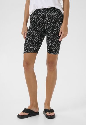KASALLY - Short - black chalk graphic dot