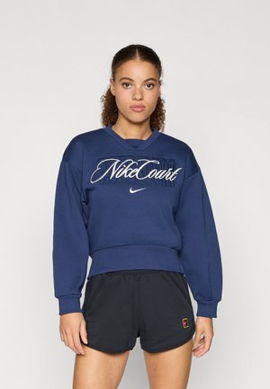 NIKECOURT - Sweatshirt - midnight navy/sail