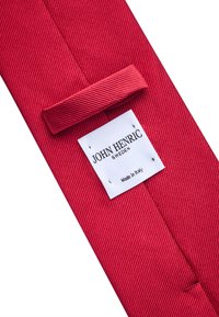 John Henric SOLID WOVEN - Slips - dark red