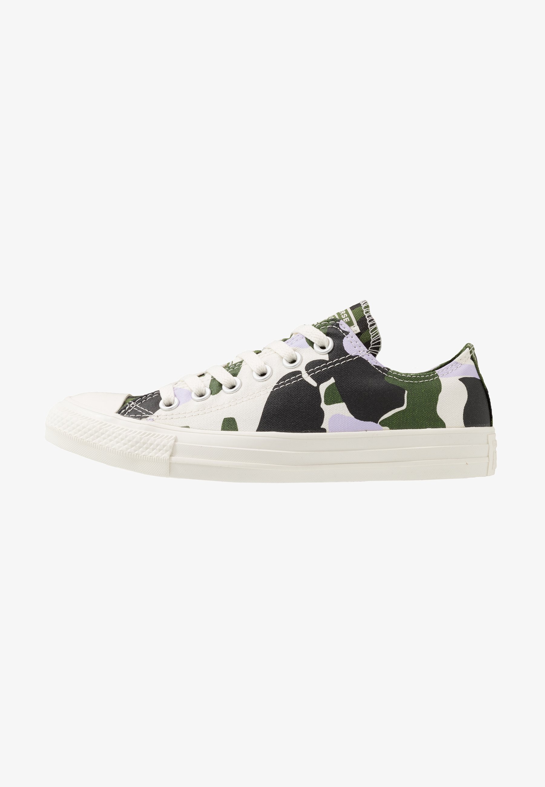 Converse Chuck Taylor All Star Trainers Egret Moonstone Violet White Zalando Co Uk