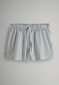 THE SET REGULAR FIT - 3 PACK SET - Nattøj sæt - taupe stripe/blue stripe spot