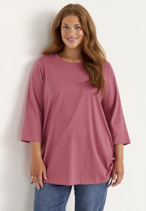 Cellbes of Sweden, JERSEY TUNIQ WITH DRAWSTRING 2 PACK - Langærmet T-shirt - navy dark old rose