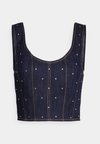 ORA BUSTIER - Топ - indigo