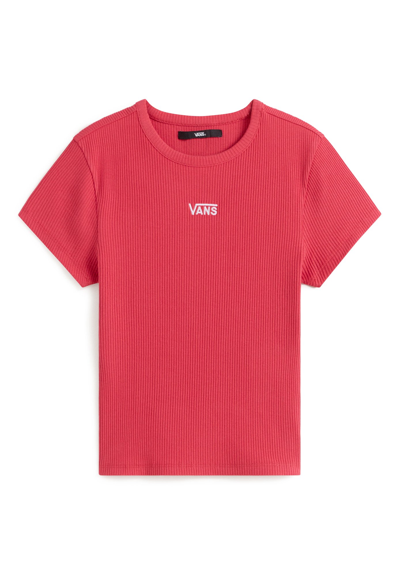 Vans CAMERON - Jednoduché tričko - medium red