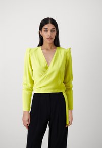 Elisabetta Franchi - WOMENS BLOUSE - Bluza - cedro Miniaturna slika 1