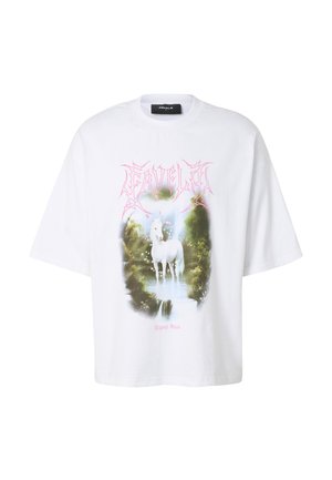 FAVELA, CRYSTAL DAWN TSHIRT - Camiseta estampada - white